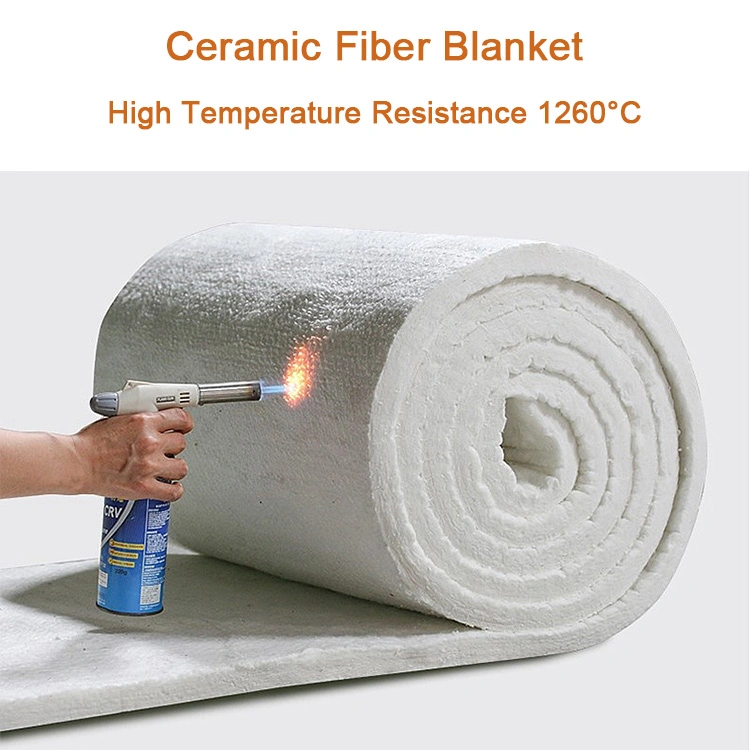 Protección contra el desprendimiento de la cubierta de fibra cerámica refractaria de espesor de 6 a 50 mm 0