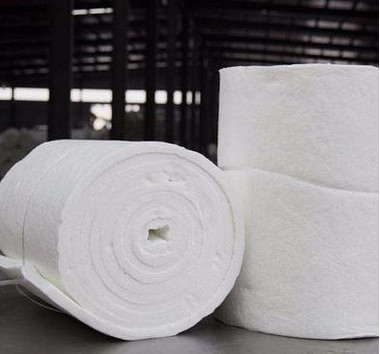 Capa de fibra cerámica refractaria de silicato de aluminio aislante resistente al calor Lana 128 kg/m3 Densidad para caldera