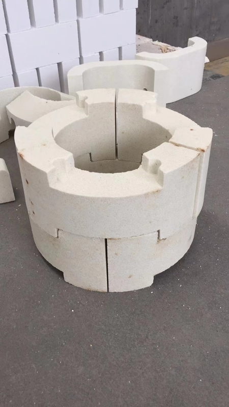 ladrillos de alumina de alta pureza 99% para hornos de refinación en la industria petroquímica