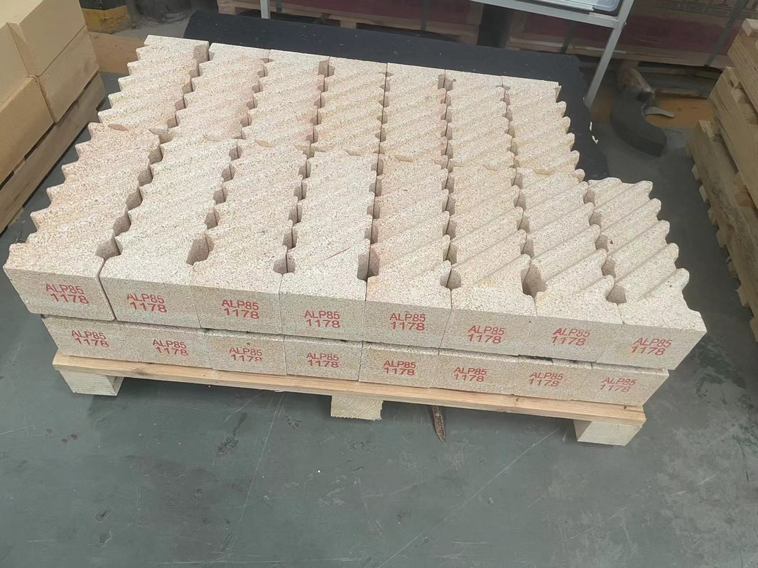 ladrillos refractarios de zircón de alto cromo de aluminio para aplicaciones a altas temperaturas SK-36