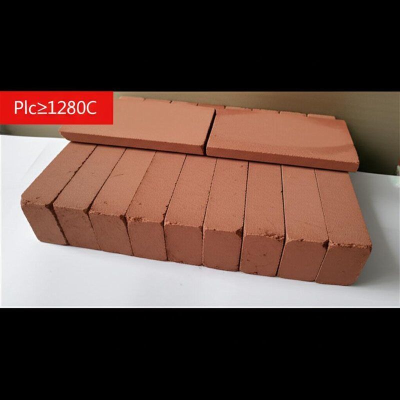 Plc≥1280C ladrillos de arcilla refractarios que ofrecen una excelente resistencia a los ácidos ladrillos resistentes al calor para hornos hornos y calderas