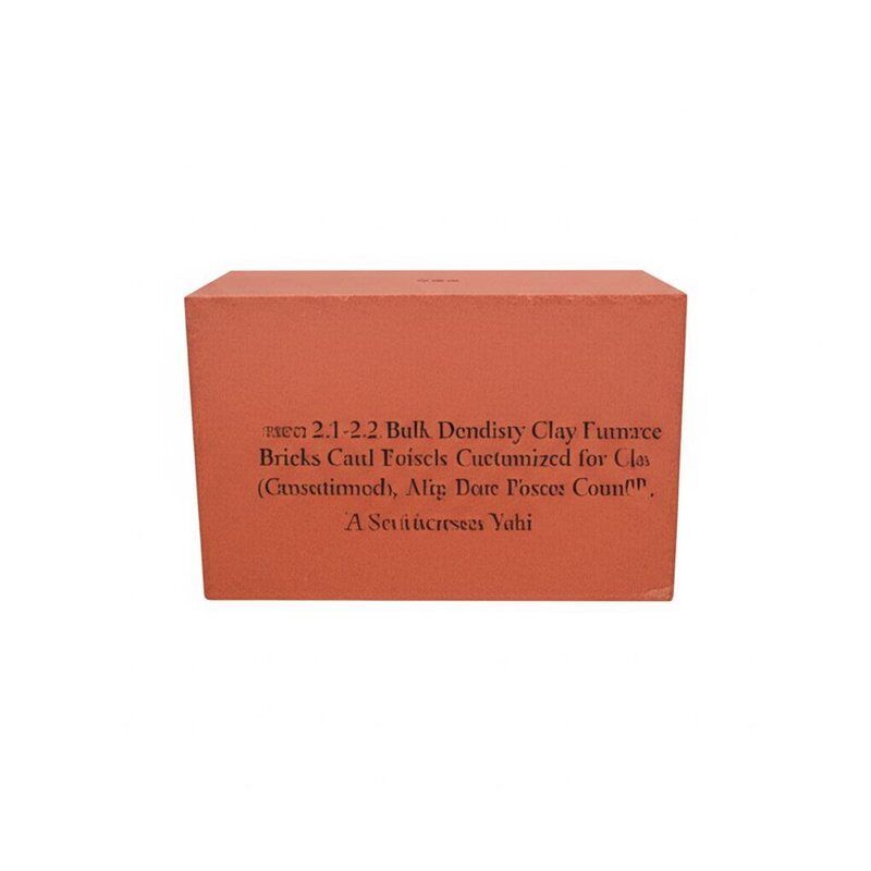 2.1-2.2 Bulk Dendisty Clay Furnace Bricks Customized for Your Business