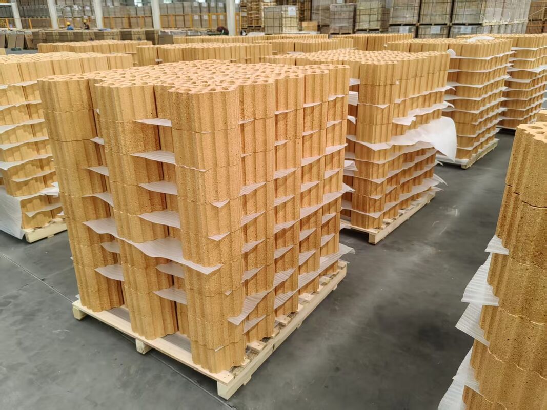 Gran ladrillo refractario de arcilla de aluminio que ofrece rendimiento en aplicaciones de alta temperatura con fuertes propiedades antieslag