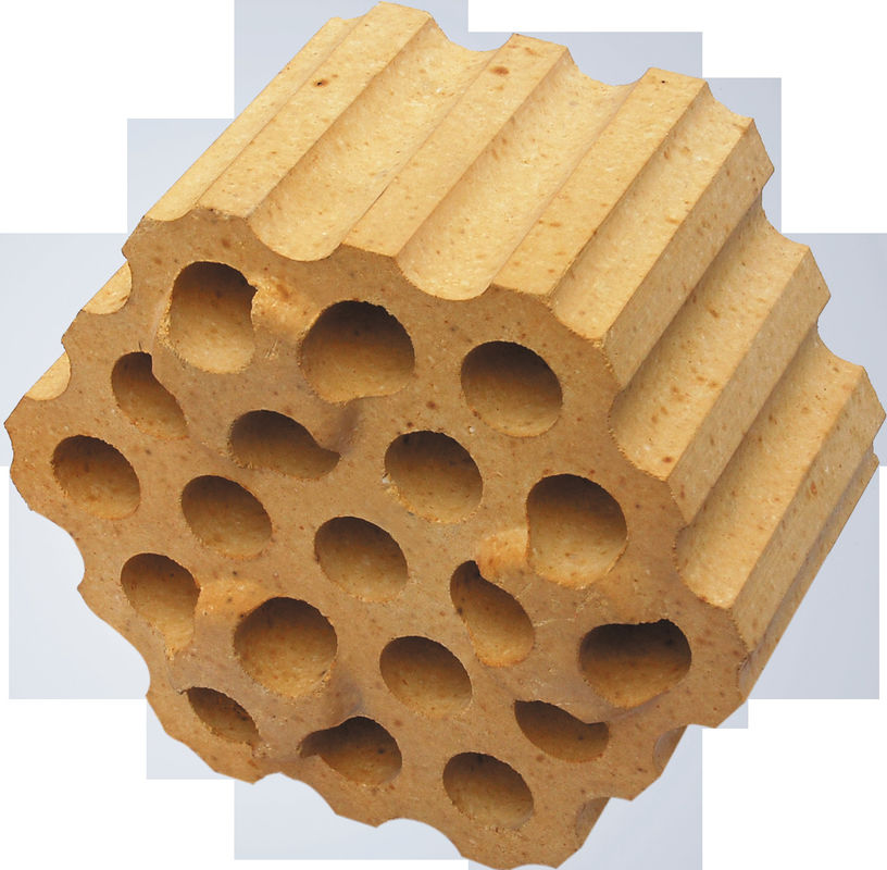 Plc≥1280C Clay Refractory Brick with High Cold Crushing Strength 20-40 MPa and Chemical Composition Al2O3 30-45%