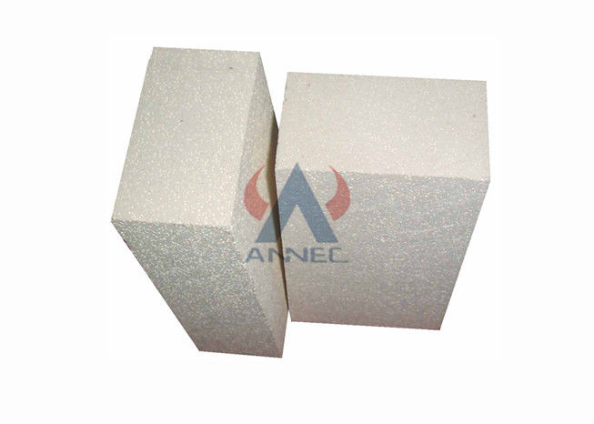 Ladrillo de fuego aislador anti Fe2O3 del horno de cal de la corrosión 1260C 2/ladrillo aislador del alto alúmina