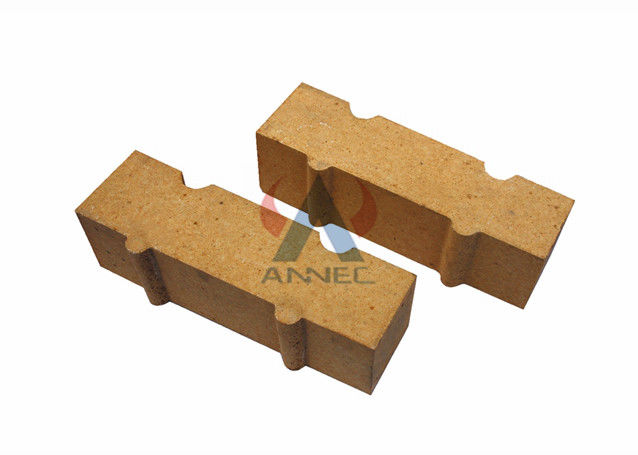Estufa caliente 55 Al2O3 Clay Refractory Brick de la ráfaga de la corrosión anti
